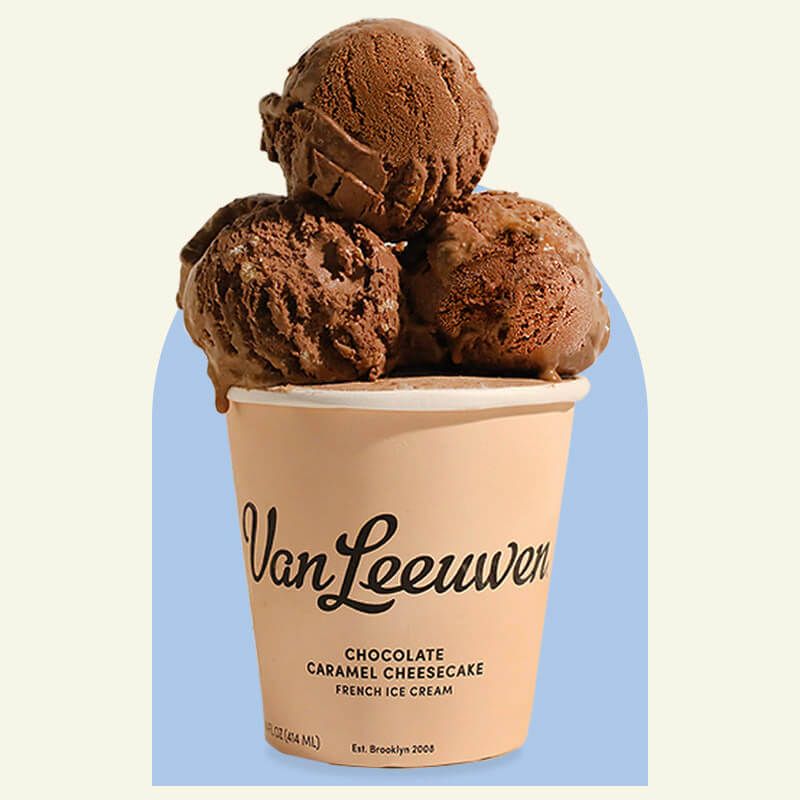 .com: Van Leeuwen ( Fresh) Van Leeuwen Ultra Premium Ice Cream, Classic Raspberry Cheesecake bar