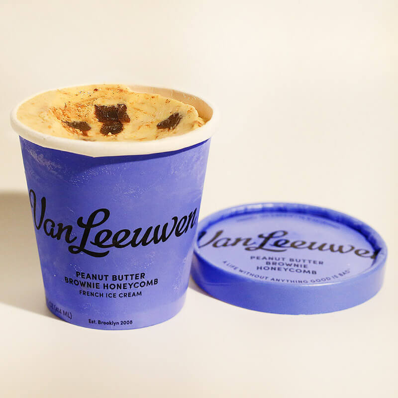 Peanut Butter Brownie Van Leeuwen Ice Cream