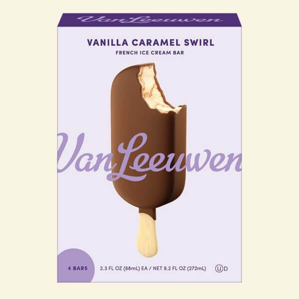 box of vanilla caramel swirl bars