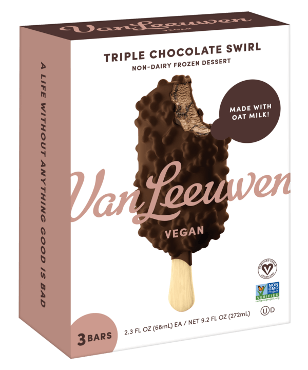 Vegan Triple Chocolate Swirl Image 3. 
