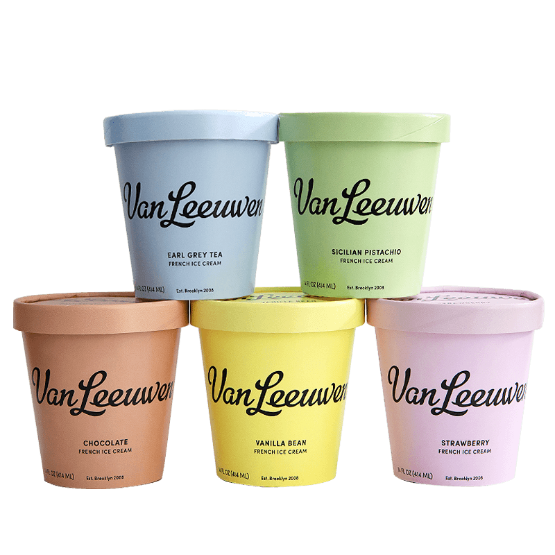 OG Flavors Van Leeuwen Ice Cream
