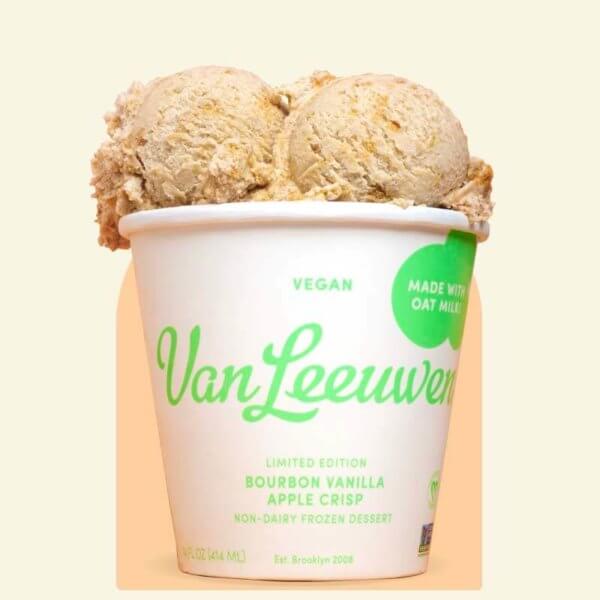 Zoomed image of Vegan Bourbon Vanilla Apple Crisp