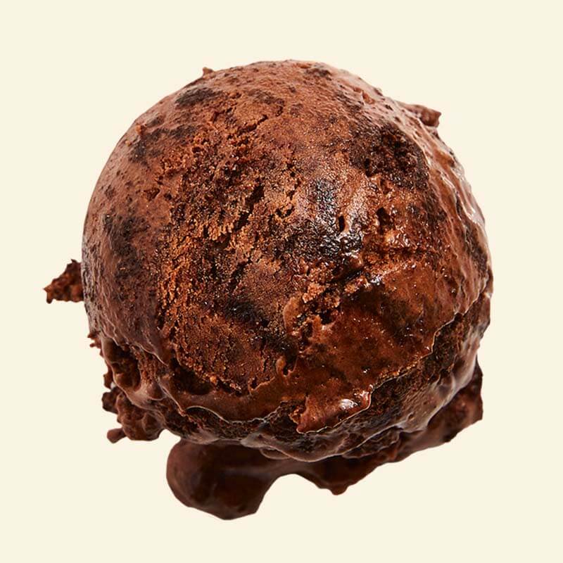 Vegan Chocolate Fudge Brownie Image 2. 
