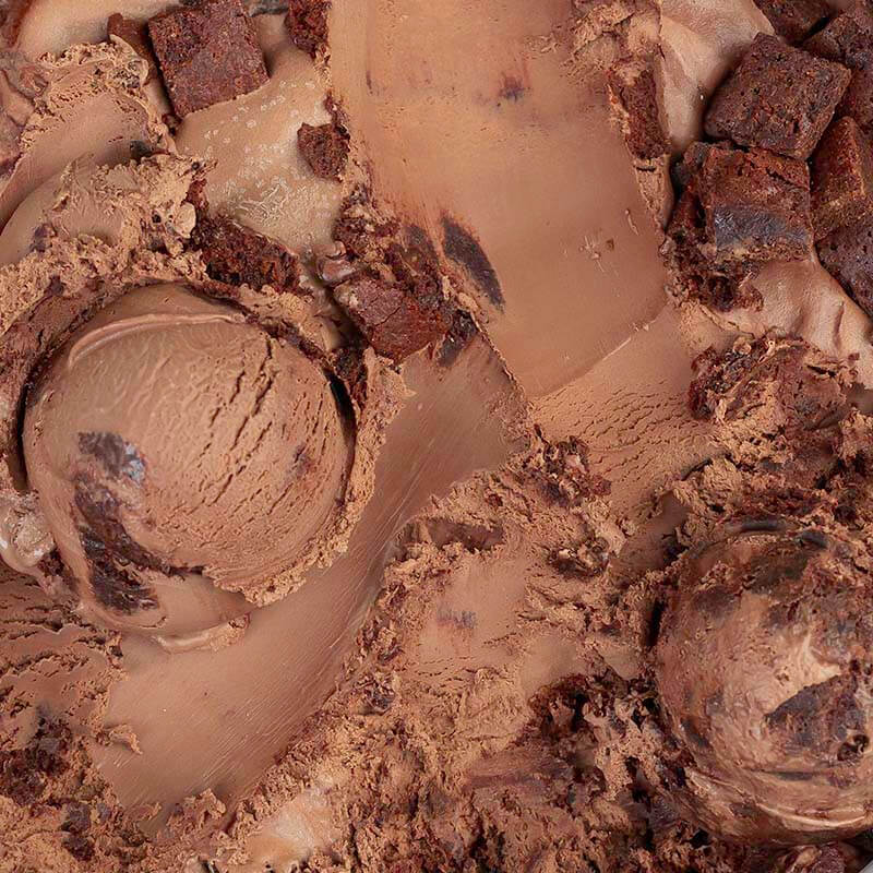Chocolate Fudge Brownie Image 1. 