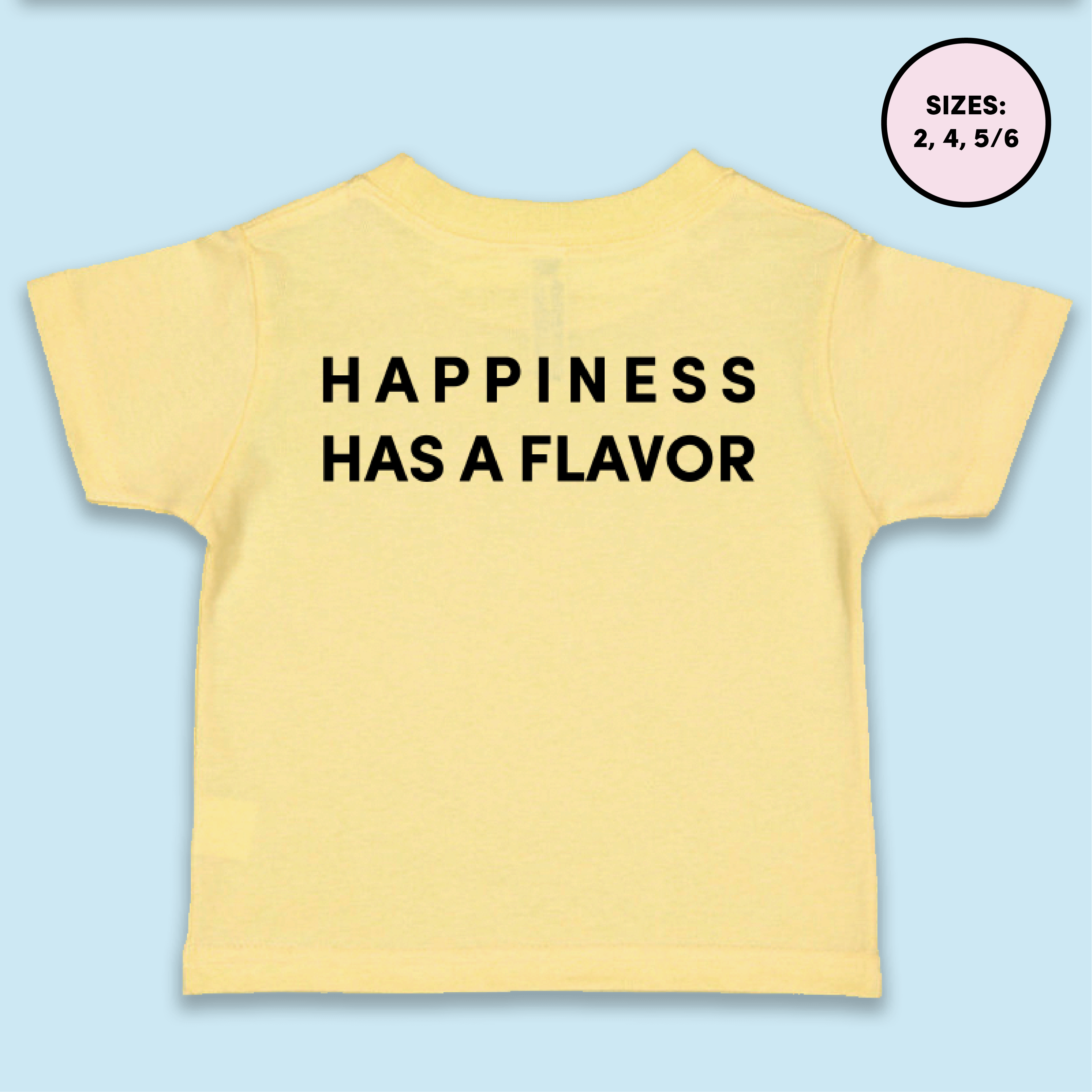 'HAPPINESS' Toddler T-shirt Image 3. 