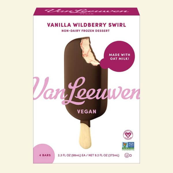 Vegan Vanilla Wildberry Swirl Bar Image 3. 